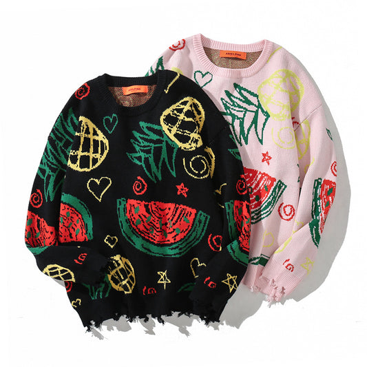 Suéter Holgado de Punto para Mujer - Estilo Relajado
