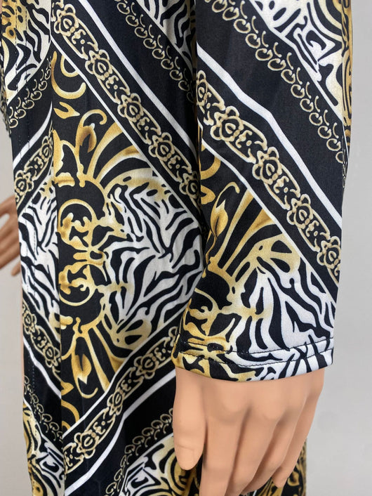 Traje de Baño Estampado de Tres Piezas para Mujer - Image 7