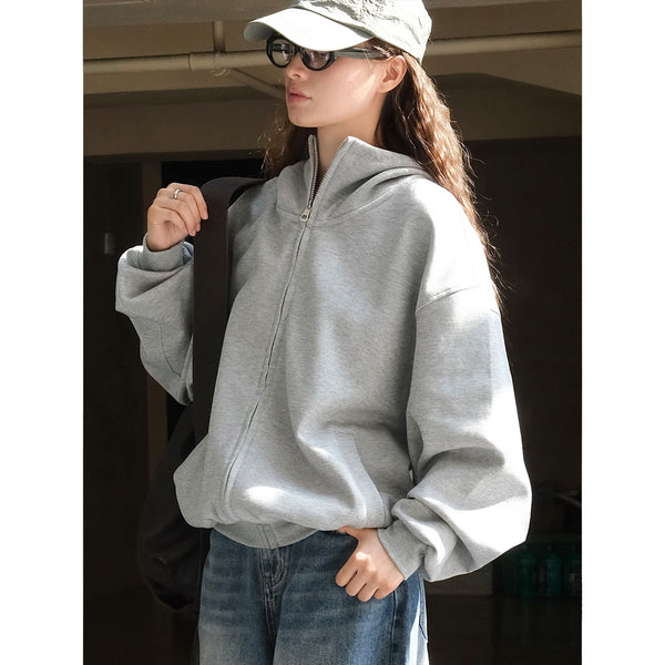 Sudadera con Capucha Air Layer Coreana Minimalista