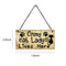 Wooden Gato Tag J