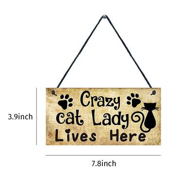 Colgante Vintage de Madera para Gatos - Accesorio Elegante para Mascotas - Image 15