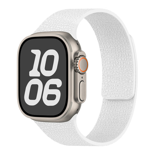 Correa Magnética para iWatch S10 Patrón Litchi Silicona Suave - Image 7