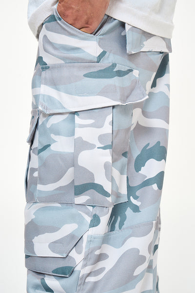 Pantalones Tácticos Camuflaje con Múltiples Bolsillos - Estilo Paracaidista Hombre - Image 14
