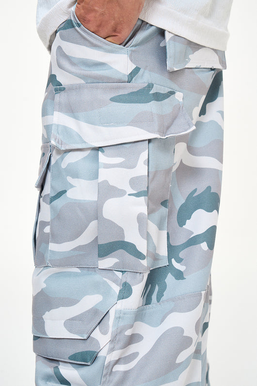 Pantalones Tácticos Camuflaje con Múltiples Bolsillos - Estilo Paracaidista Hombre - Image 14