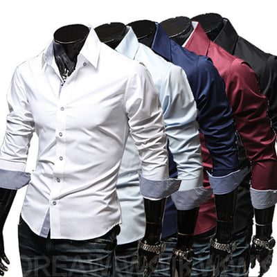 Camisa de Cuadros Casual Talla Grande para Hombre - Image 2