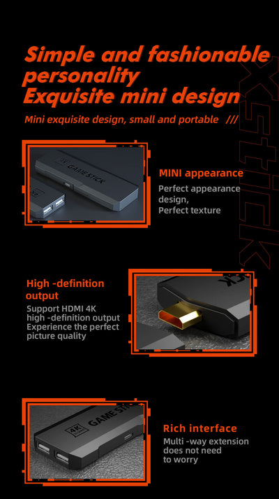 Consola de Juegos 4K para TV con Conexión Inalámbrica - Image 11