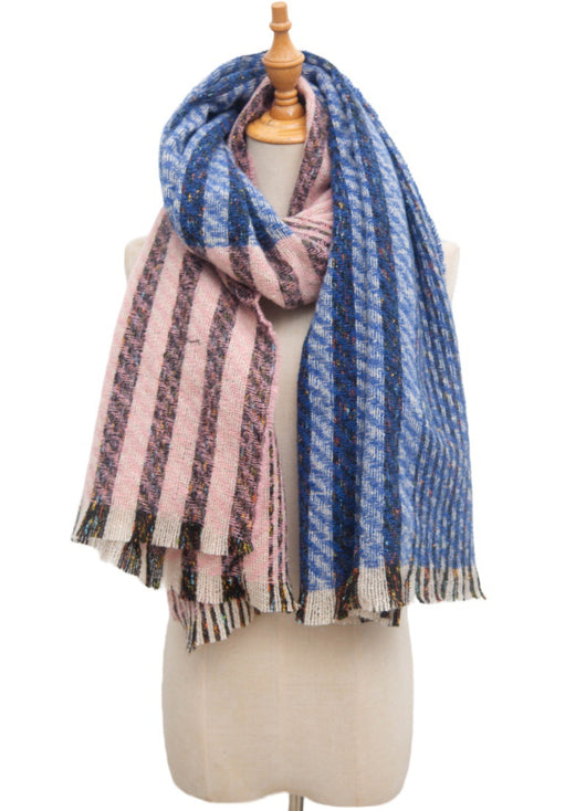 Pañoleta Depiladora de Espinas Europeo-Americana con Diseño a Rayas - Image 20