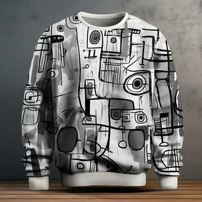 Sudadera con Capucha Graffiti para Hombre - Image 6