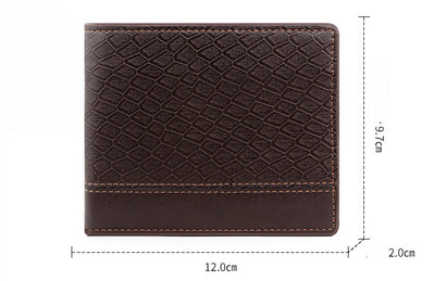 Billetera Hombre Cuero Grabado Patrón Serpiente Gran Capacidad - Image 8