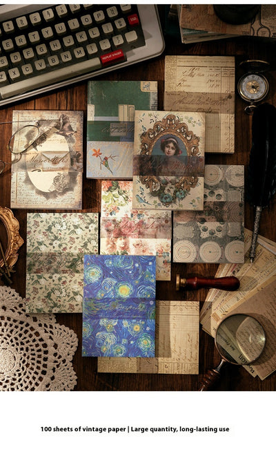 Cuaderno Artístico Retro con Papel Texturizado para Proyectos DIY - Image 13