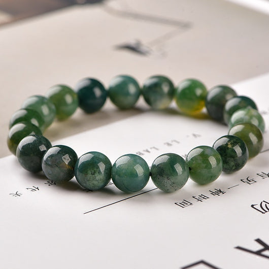 Pulsera de ágata y calcedonia natural para mujer - Image 7