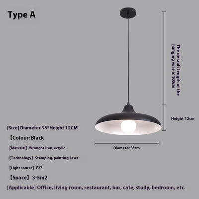 Lámpara Colgante Minimalista de Diseño Moderno para Restaurante y Bar - Image 6