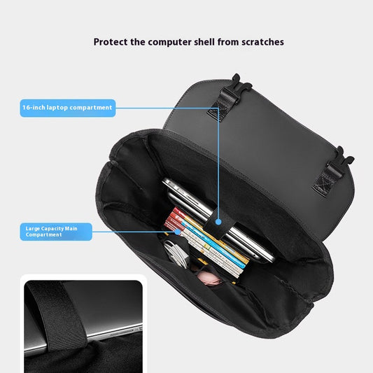 Mochila Ejecutiva Ligera para Computadora - Diseño Clásico Versátil - Image 2