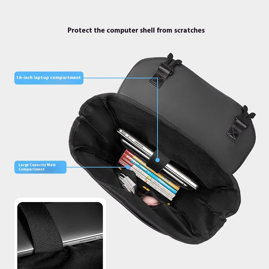 Mochila Ejecutiva Ligera para Computadora - Diseño Clásico Versátil - Image 2