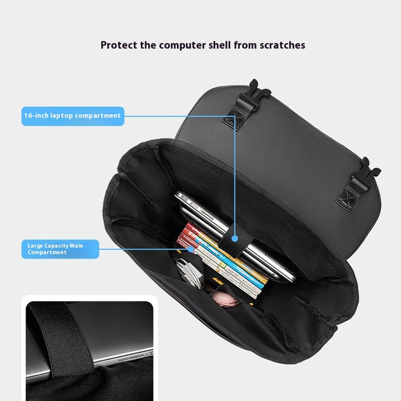 Mochila Ejecutiva Ligera para Computadora - Diseño Clásico Versátil
