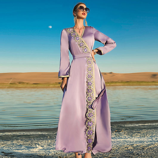 Vestido de Viaje Elegante Dubai Net Red - Image 9