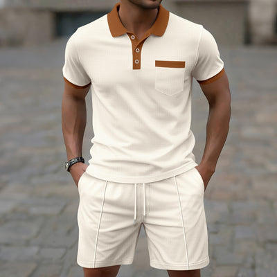 Traje de Hombre Textura Waffle con Solapa Italiana - Colección Verano - Image 9
