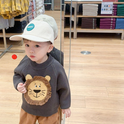 Suéter Pullover Coreano para Niños - Estilo Occidental - Image 4