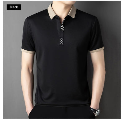 Camiseta Casual Hombre Cuello Solapa - Transpirable y Suave al Tacto - Image 19