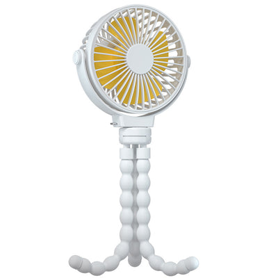 Ventilador Portátil Recargable USB con Soporte Flexible - 3 Velocidades - Image 5