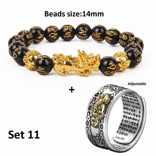 Pulsera y Anillo Pixiu Feng Shui Unisex - Atrae Prosperidad y Abundancia - Image 12