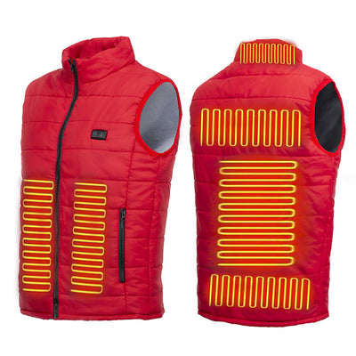 Chaleco Casual Reforzado Talla Grande USB Térmico