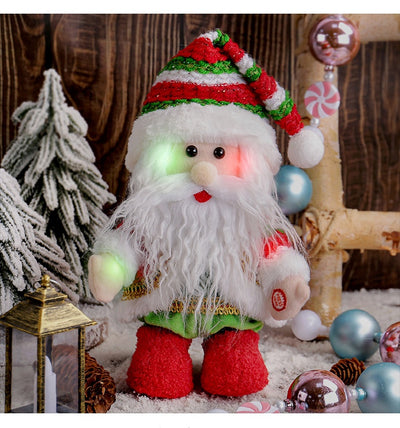 Adorno Navideño Musical Luminoso con Movimiento para Adultos Mayores - Image 12