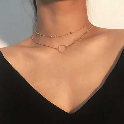 Collar Geométrico Minimalista de Diseño Moderno - Image 5