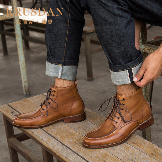 Botas Martin Retro Casual - Estilo Vintage Versátil - Image 4
