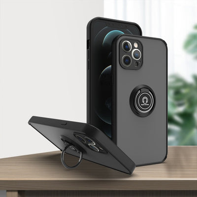 Funda Magnética Antigolpes con Anillo Soporte para Celular