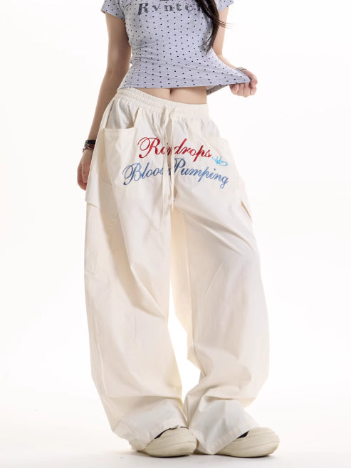 Pantalones Anchos Casual Retro Estilo Hot Girl - Image 16