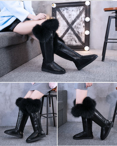 Botas Altas de Cuero para Mujer hasta la Rodilla - Image 11