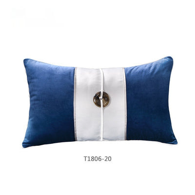 Funda de Almohada Pintura China Azul - Arte Tradicional - Image 6