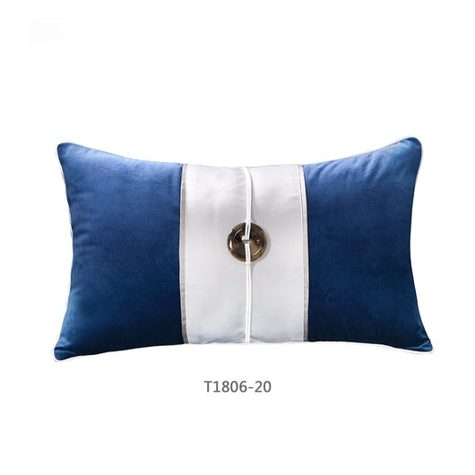 Funda de Almohada Pintura China Azul - Arte Tradicional - Image 6