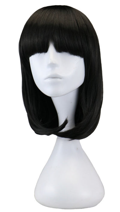 Peluca Bob Corto Estilo Bobo Europeo - Reparación Facial Instantánea