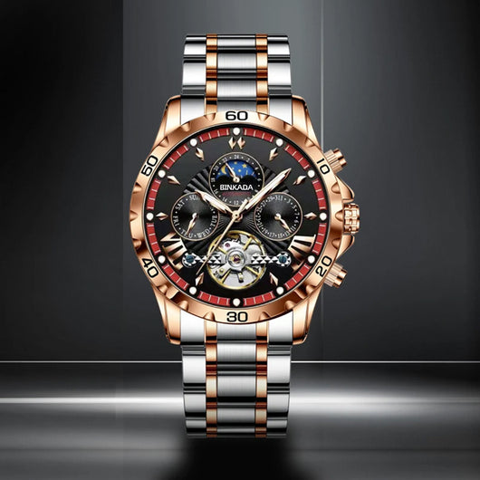 Reloj Mecánico Automático Resistente al Agua con Esfera Luminosa - Image 7