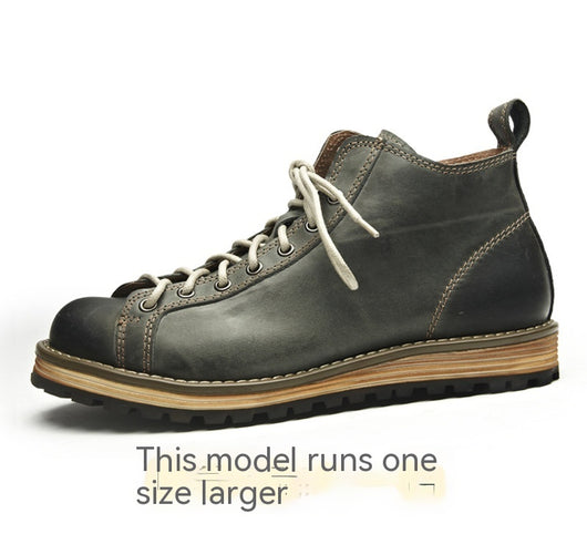 Botas Martin de Cuero Vintage para Hombre - Image 5