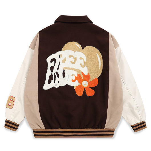 Jersey de Béisbol Holgado con Diseño de Corazón Estilo Street - Image 17