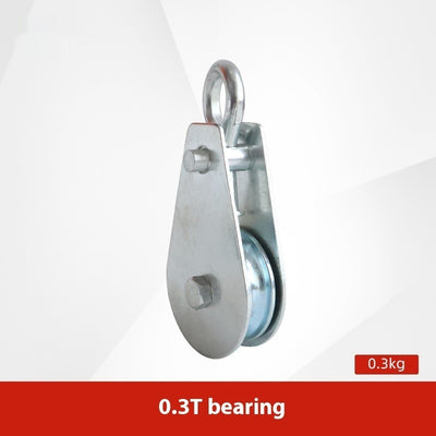 Polea de Izaje Industrial 1T-2T con Gancho de Anillo y Cuerda de Acero - Image 25