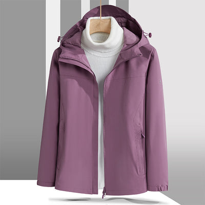 Chaqueta de Montaña Impermeable y Cortavientos Tallas Grandes - Image 7