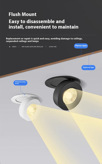 Foco LED Empotrable Plegable - Image 21