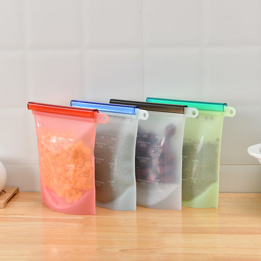 Bolsas de Almacenamiento Hermético de Silicona para Refrigerador - Image 9