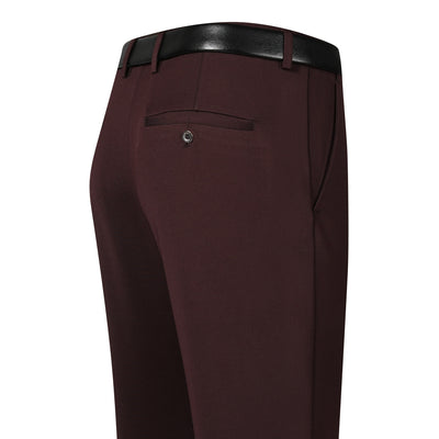 Pantalones de Seda Helada para Hombre - Corte Recto Casual Profesional - Image 10