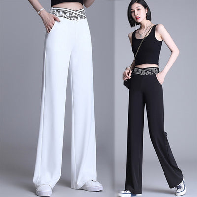 Pantalón de Cintura Alta Drapeado con Efecto Reductor - Image 9