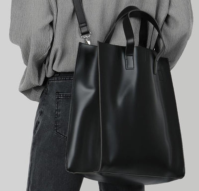 Bolsa Cruzada Hombre Estilo Casual - Capacidad Grande en Cuero PU - Image 5