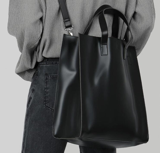 Bolsa Cruzada Hombre Estilo Casual - Capacidad Grande en Cuero PU - Image 5