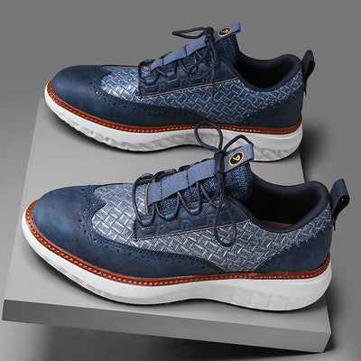 Tenis Deportivos Transpirables con Textura Tejida para Hombre - Image 36