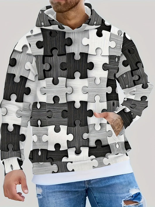 Sudadera con Capucha Casual Versátil para Hombre - Image 24