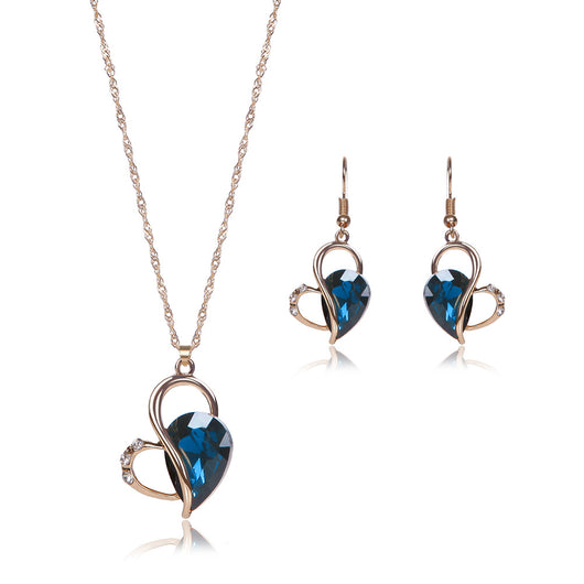 Conjunto de Dos Piezas: Collar y Aretes de Joyería Moderna - Image 8
