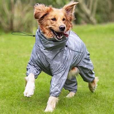 Impermeable Reflectante para Perros Grandes - Abrigo Protector Outdoor - Image 12